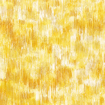 Robert Kaufman Fusions Brushwork Metallic SRKM-18059-5 YELLOW