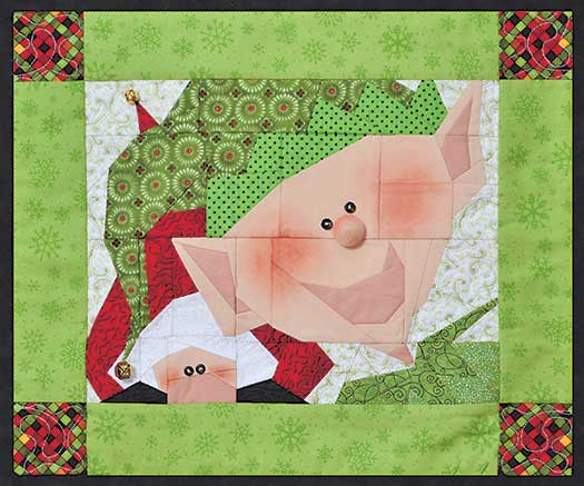 Elf-a-rific Stitch by Number Project Pack  by Happy Hollow Designs HHD4111