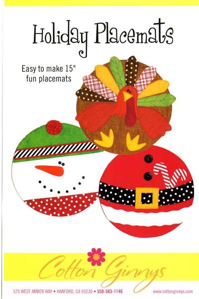 Holiday Placemats HY166