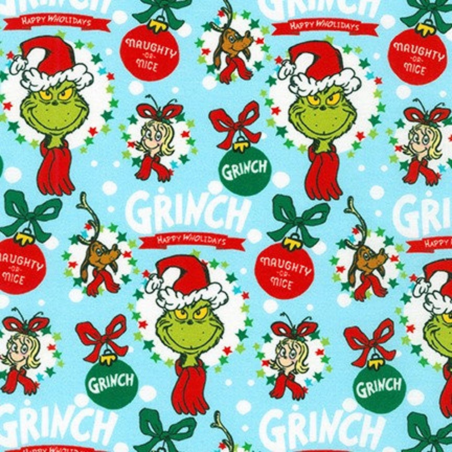 Robert Kaufman How the Grinch Stole Christmas ADE-20278-223 HOLIDAY