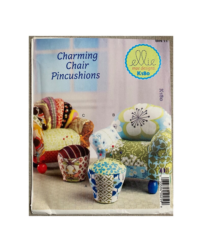 Charming Chair Pincushions K180