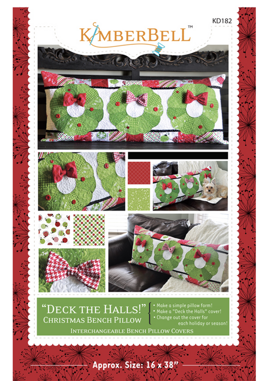 Deck the Halls! Bench Pillow KD182