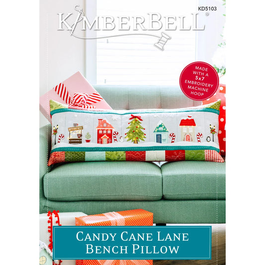 Candy Cane Lane Bench Pillow KD5103