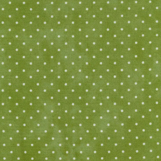 Maywood Studio Beautiful Basics Scattered Dot MAS8119-G Green