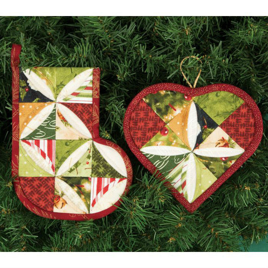 Tea Leaf Ornaments Pattern PQD185