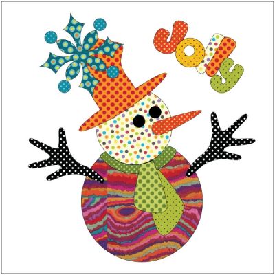 Santa's Little Helpers Snowman Applique UEA-1096