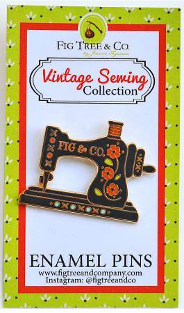 Sewing Machine Enamel Pin FTQPIN103