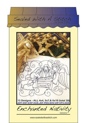 Sealed with a Stitch Enchanted Nativity CD SWASD33